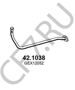 GEX12052 AUSTIN Труба выхлопного газа в городе Королёв