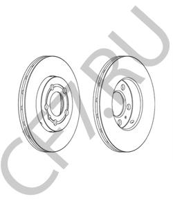 3496025 BRILLIANCE Тормозной диск в городе Королёв