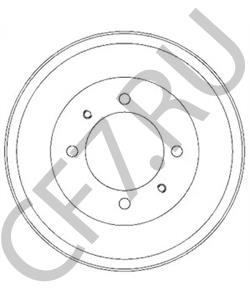 MB180104 EAGLE Тормозной барабан в городе Королёв