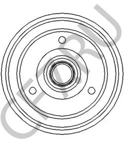 9150248480 TALBOT Тормозной барабан в городе Королёв