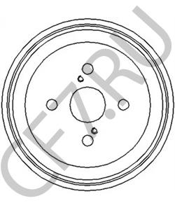 94852720 GEO Тормозной барабан в городе Королёв