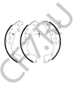 1014002679 GEELY Комплект тормозных колодок в городе Королёв