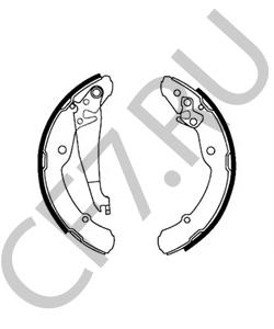 SHH3502051 BRILLIANCE Комплект тормозных колодок в городе Королёв