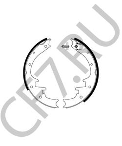 8128616 AMERICANMOTORS(FORD) Комплект тормозных колодок в городе Королёв