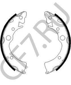 GBS90829 ROVER Комплект тормозных колодок в городе Королёв