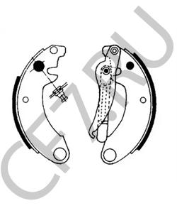 GBS1076 LDV Комплект тормозных колодок в городе Королёв