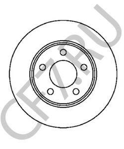 3251156 AMERICANMOTORS(FORD) Тормозной диск в городе Королёв