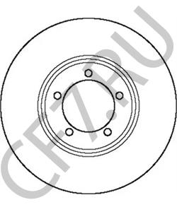 NAM2107 LDV Тормозной диск в городе Королёв