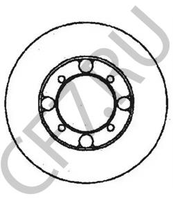 MB238615 EAGLE Тормозной диск в городе Королёв