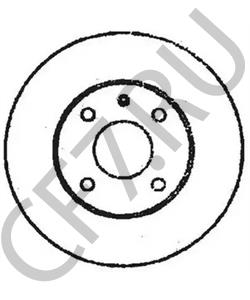 5022663 PANTHER Тормозной диск в городе Королёв