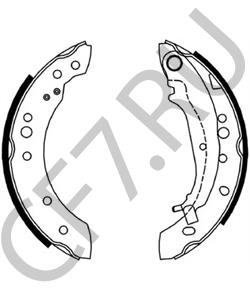 128410522 BAW Комплект тормозных колодок в городе Королёв