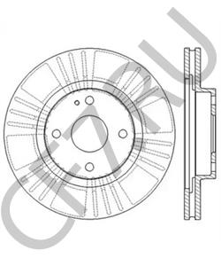 B27Y3325XL1 HAIMA (FAW) Тормозной диск в городе Королёв