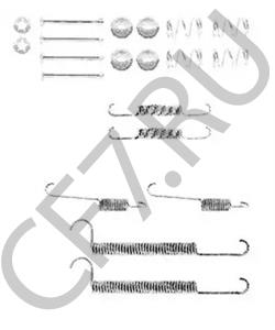 16006300 BEDFORD Комплектующие, тормозная колодка в городе Королёв