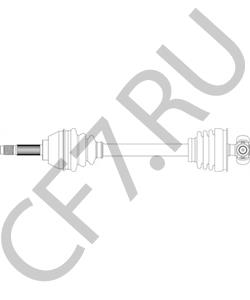 7553588 AUTOBIANCHI Приводной вал в городе Королёв