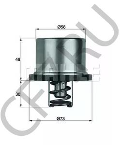 146076 CUMMINS Термостат, охлаждающая жидкость в городе Королёв