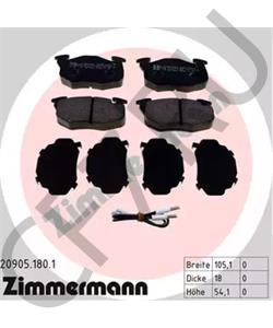 425051 DALLAS Комплект тормозных колодок, дисковый тормоз в городе Королёв