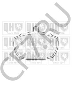 GBP90244 MORGAN Комплект тормозных колодок, дисковый тормоз в городе Королёв