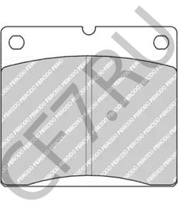 0199247 BREDAMENARINIBUS Комплект тормозных колодок, дисковый тормоз в городе Королёв