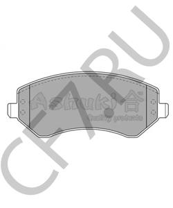 5069201AB JEEP Комплект тормозных колодок, дисковый тормоз в городе Королёв