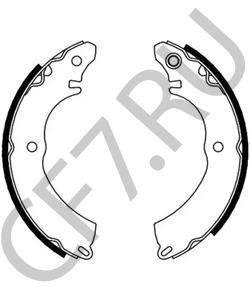 S213502080 CHERY Колодки тормозные задние Chery S12, S18, S21 в городе Королёв