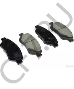 1617264880 CITROEN/PEUGEOT Тормозные колодки передние [ORG в городе Королёв