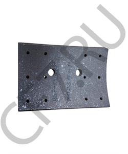 3502406-AOE FAW Накладка тормозная задняя короткая 12 отв. FJ6 в городе Королёв