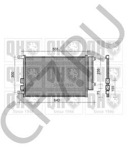 50506520 ALFAROME/FIAT/LANCI Конденсатор, кондиционер в городе Королёв