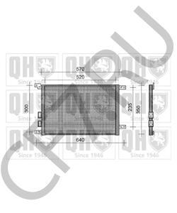 46790658 ALFAROME/FIAT/LANCI Конденсатор, кондиционер в городе Королёв