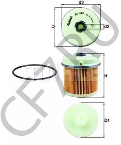 8982035990 ISUZU Фильтр топливный сепаратор элемент (вставка) NLR85,NMR85,FSR90,NPR75,NQR90 "CHINA" в городе Королёв