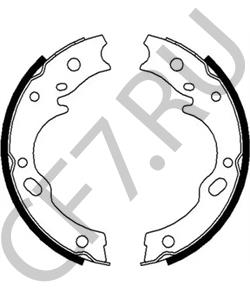 8970429331 FUSO Комплект тормозных колодок, стояночная тормозная система в городе Королёв