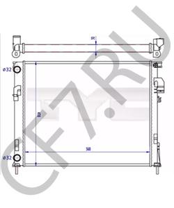 2140000QAS BARREIROS Радиатор, охлаждение двигателя в городе Королёв