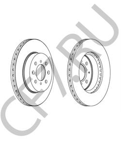 45251TG5H00 HONDA (GAC) Тормозной диск в городе Королёв