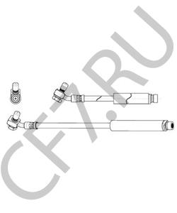 LR058009 Ap ШЛАНГ ТОРМОЗНОЙ ЗАДНИЙ (К СУППОРТУ) (AM-OEM) в городе Королёв