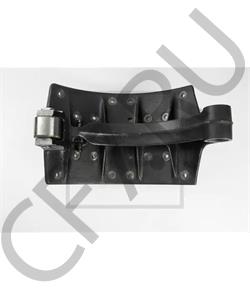 81.50201-6218 TiggerPart Колодка тормозная задняя 410x220 чугун с роликом MAN X3000 в городе Королёв