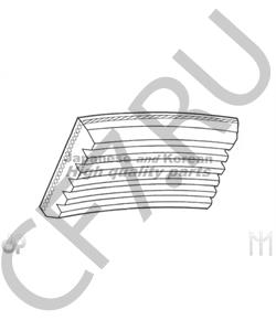 6 pk 1060 CONTITECH CT-_ремень поликлиновой!\ Alfa 147 2.0 16V T.S. 00>/156 2.0 16V T.S. 97-01 в городе Королёв