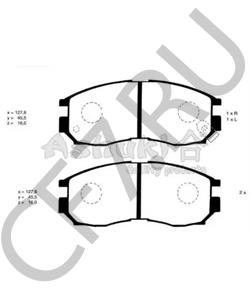 0986460979 BOSCH Колодки тормозные дисковые | перед | в городе Королёв