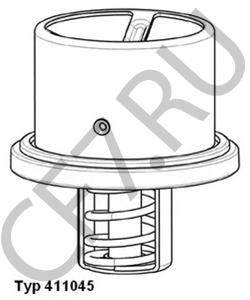 657 GC 324 A-P80 MACK Термостат, охлаждающая жидкость в городе Королёв