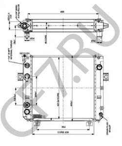 580021191 YALE Радиатор, охлаждение двигателя в городе Королёв