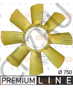 50 01 866 205 Renault Крыльчатка вентилятора, охлаждение двигателя в городе Королёв