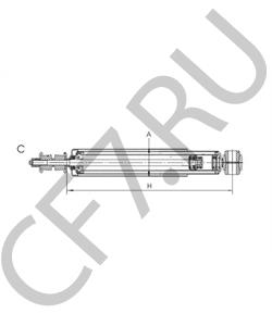 113.2915005-63 БЕЛКАРД Амортизатор ГАЗ-2410,31105 задний масляный ГЗАА в городе Королёв