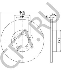 C81032 MANITOU Тормозной диск в городе Королёв