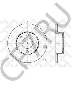 61948 FSO Тормозной диск в городе Королёв