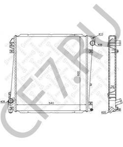 1L2Z 8005 DC LINCOLN Радиатор, охлаждение двигателя в городе Королёв