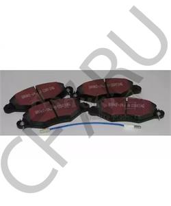 0986424455 BOSCH Колодки тормозные дисковые | перед | в городе Королёв