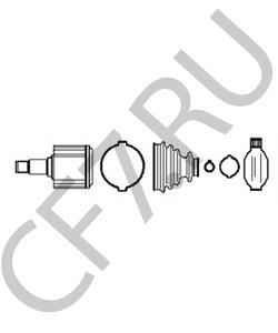 95NX25500DC FORD AUSTRALIA Шарнирный комплект, приводной вал в городе Королёв