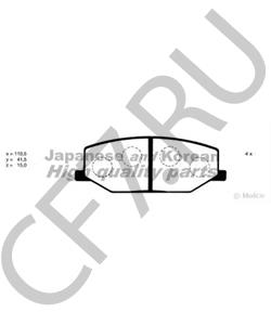 0986460935 BOSCH Колодки тормозные дисковые | перед | в городе Королёв