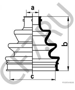 260.0.210.4 DAEWOO ПЫЛЬНИК ШРУСА НАРУЖНЕГО в городе Королёв