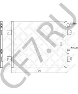 82 00 191 738 DACIA Конденсатор, кондиционер в городе Королёв