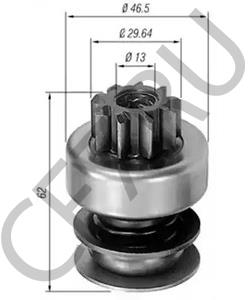 233120990 DATSUN Ведущая шестерня, стартер в городе Королёв