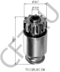 15113 MATRIX Ключ комбинированный, 17мм Matrix в городе Королёв